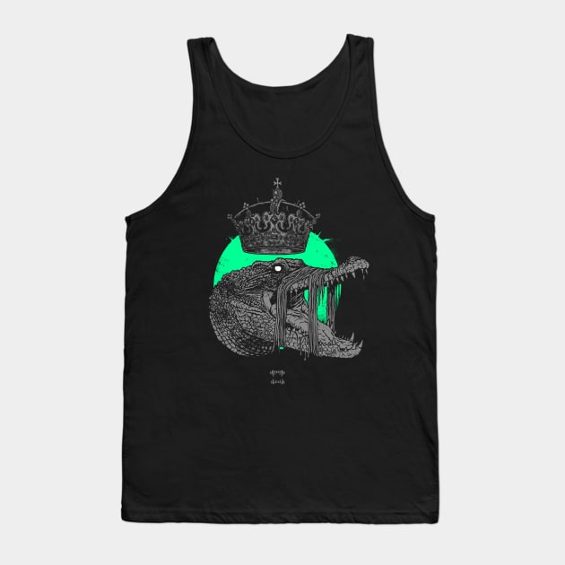 Down in the Limbs, an eye on everything. Tank Top by Lokhaan